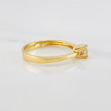 Solitaire Ring 2.35 g / T6 1/4 Yellow Gold 18K