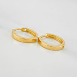 Hoop Earrings Kona 1.55 g / 1/2 in Yellow Gold 18K