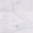Cadena Choker Chispa Circón 0.75g / 16 in / 4.5mm Oro Blanco 18K