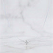Choker Chain Spark Zircon 0.8g / 16 in / 5mm 18K White Gold