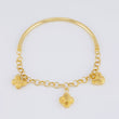 Diamond Cut Bracelet Charms 4.05g / 5 3/4 in / 2.75mm Yellow Gold 18K
