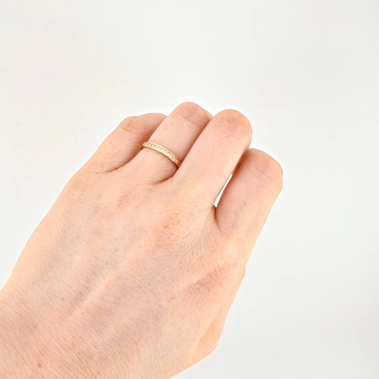 Anillo Churumbela 1.75g / T7 1/4 Oro Amarillo 18K