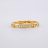 Anillo Churumbela 2g / T7 3/4 Oro Amarillo 18K
