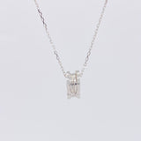 Set Classic Link Chain + Pendant Bv / 4.75g / 20 in White Gold 18K