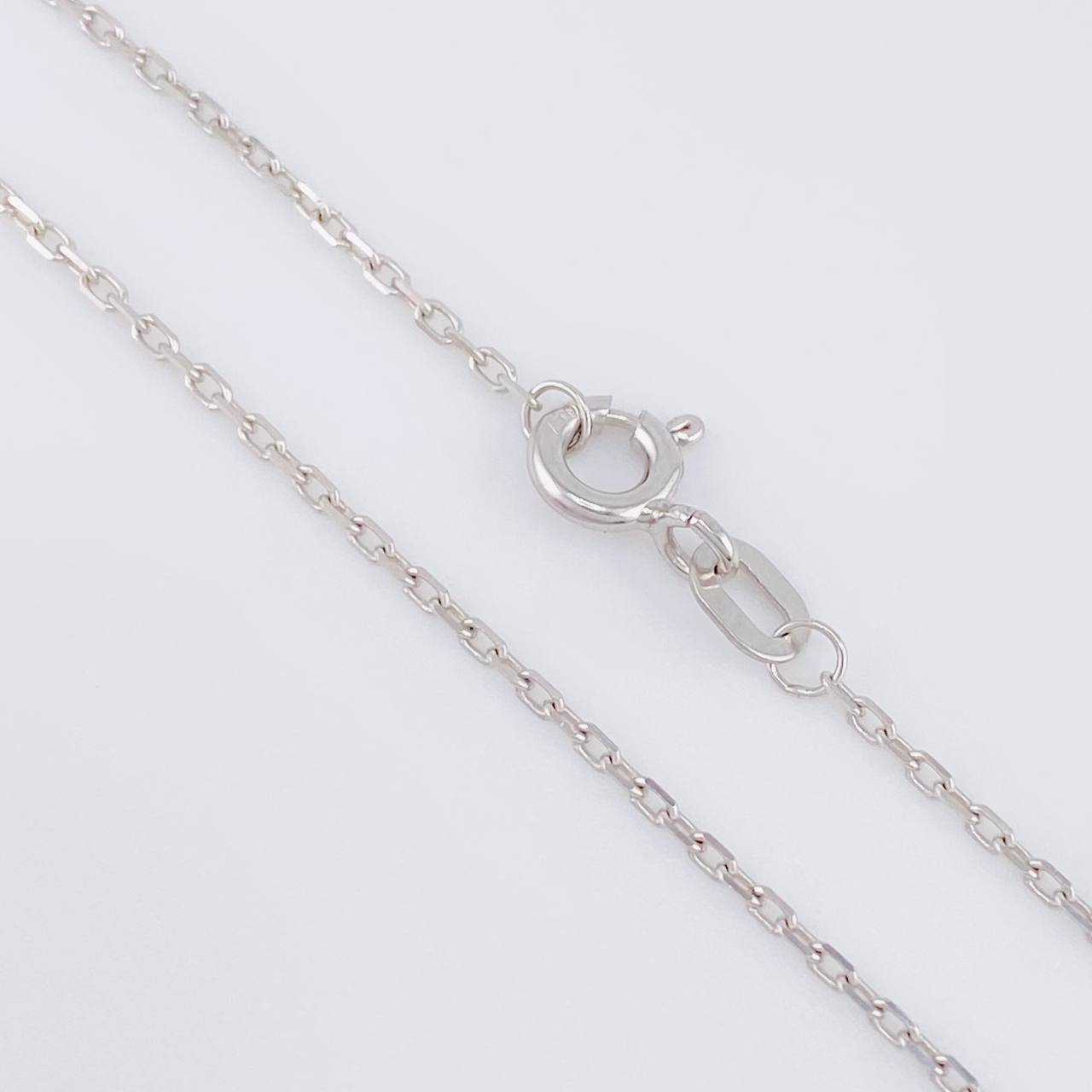 Set Classic Link Chain + Pendant Bv / 4.75g / 20 in White Gold 18K