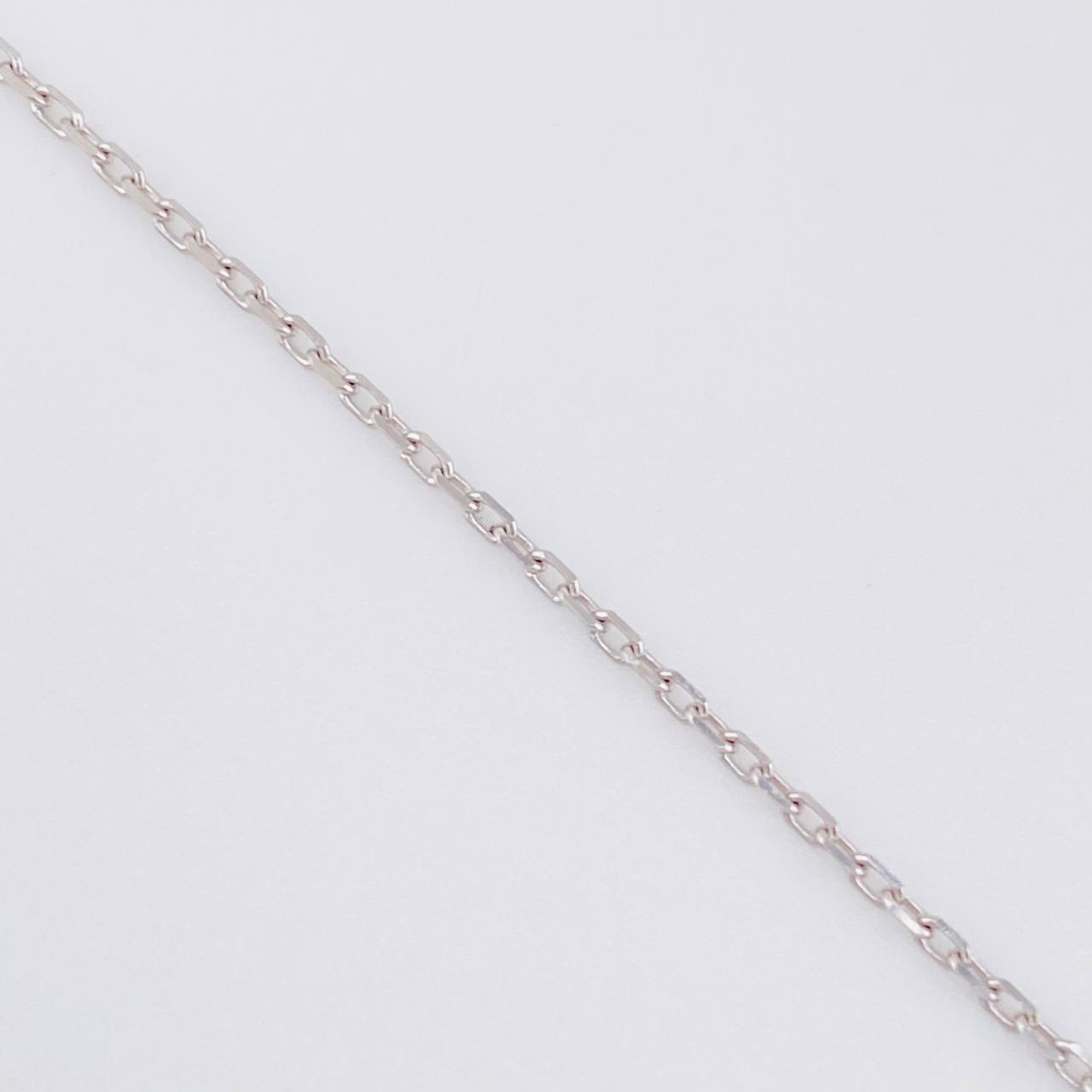 Set Classic Link Chain + Pendant Bv / 4.75g / 20 in White Gold 18K