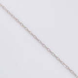 Set Classic Link Chain + Pendant Bv / 4.75g / 20 in White Gold 18K