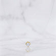 Cadena Choker Chispa Circón 0.8g / 18 in / 5mm Oro Amarillo 18K