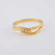 Idra Lines Ring 2.1 g / T7 1/4 18K Yellow Gold