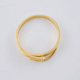 Idra Lines Ring 2.1 g / T7 1/4 18K Yellow Gold