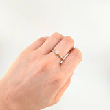 Solitaire Ring Four Prongs 2.8 g / T8 Yellow Gold 18K