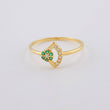 Anillo Abanico Desacura 1.25 g / T6 1/4 Oro Amarillo 18K