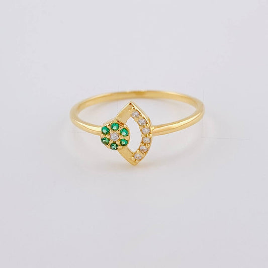 Anillo Abanico Desacura 1.25 g / T6 1/4 Oro Amarillo 18K