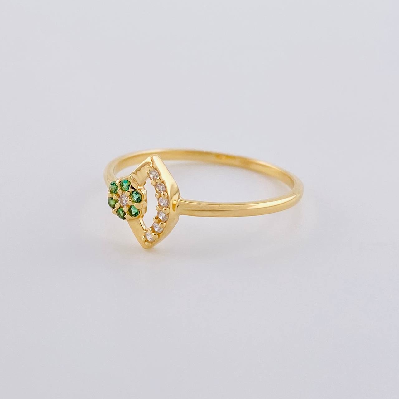 Anillo Abanico Desacura 1.25 g / T6 1/4 Oro Amarillo 18K