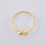 Anillo Abanico Desacura 1.25 g / T6 1/4 Oro Amarillo 18K