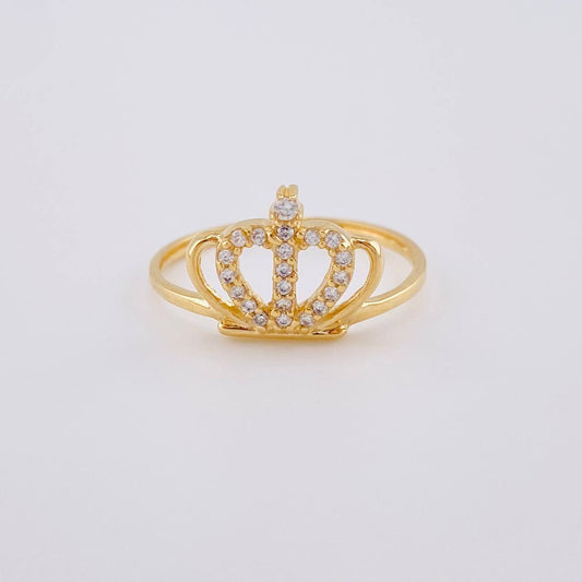 Anillo Corona Real 1.6 g / T6 1/2 Oro Amarillo 18K