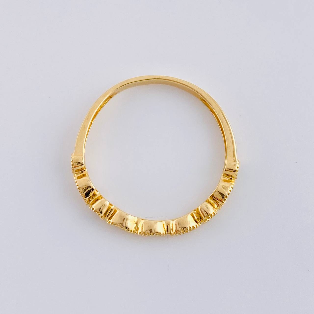 Eye Line Ring 1.55 g / T7 18K Yellow Gold