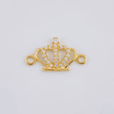 Herraje Corona Real 0.75 g / 3/4 in Oro Amarillo 18K