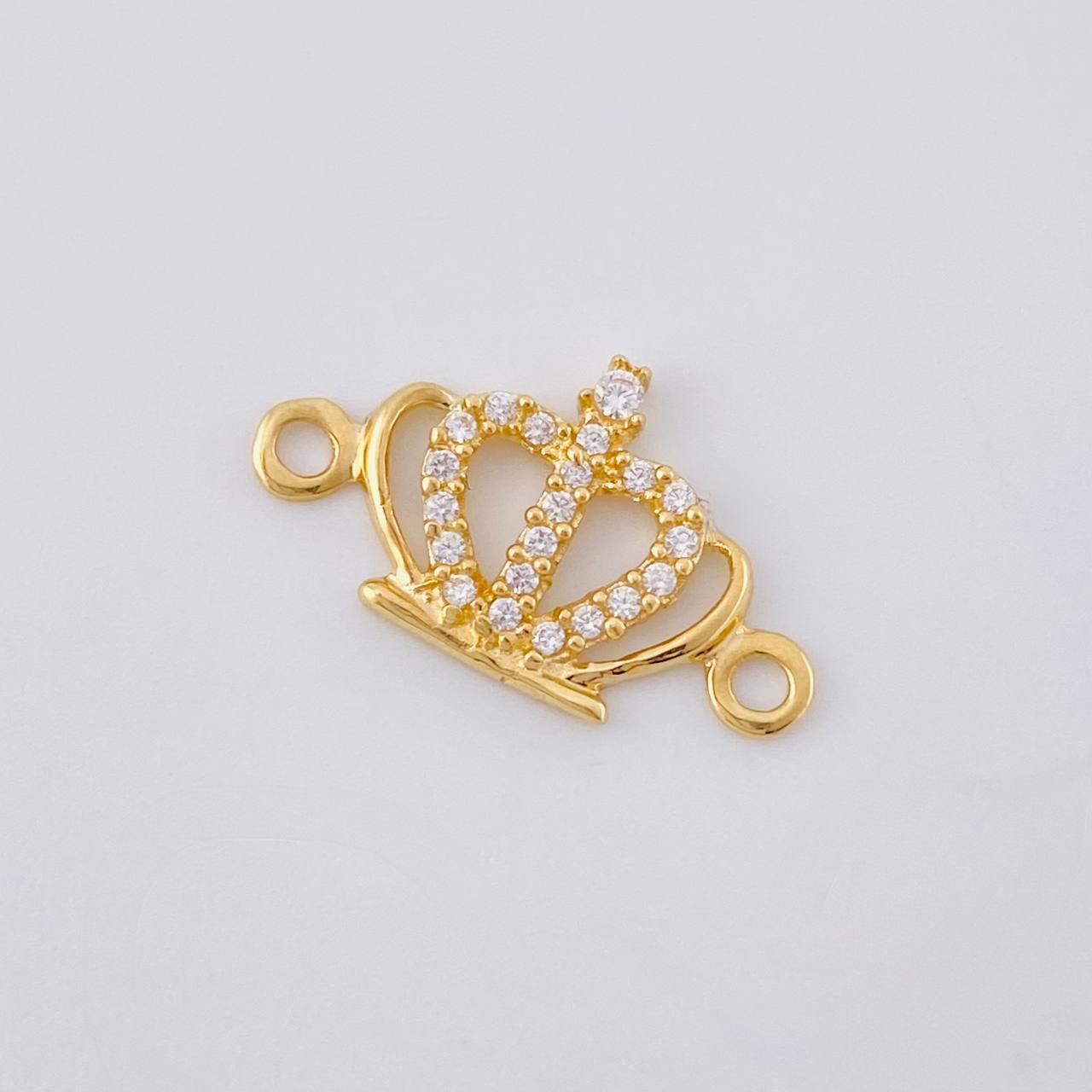 Herraje Corona Real 0.75 g / 3/4 in Oro Amarillo 18K