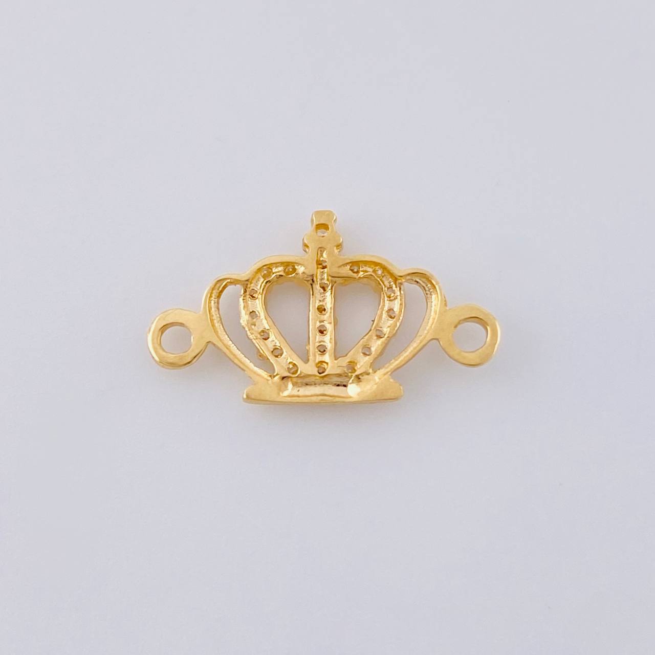Herraje Corona Real 0.75 g / 3/4 in Oro Amarillo 18K