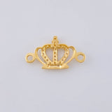 Herraje Corona Real 0.75 g / 3/4 in Oro Amarillo 18K