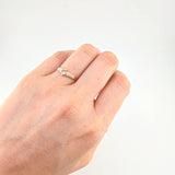 Channel Line Ring Convers 1.65 g / T7 Yellow Gold 18K