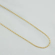 Cadena Morse 2gr / 18 in / 0.8mm Oro Amarillo +3 18K &