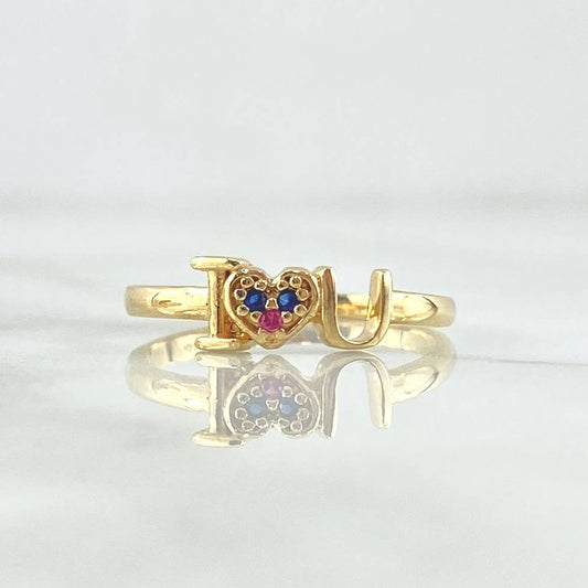 I Love You Ring 1.75g / T6 Yellow Gold 18K