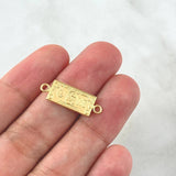 Herraje Dolar 0.85gr / 2.3cm / Troquelado Oro Amarillo 18K
