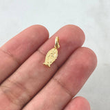 Dije Virgen Guadalupe 0.35gr / 1.7cm / Silueta Delgada Oro Amarillo 18K ©