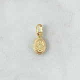 Dije Virgen Milagrosa 0.3gr / 1/2 in / Oro Amarillo 18K ©
