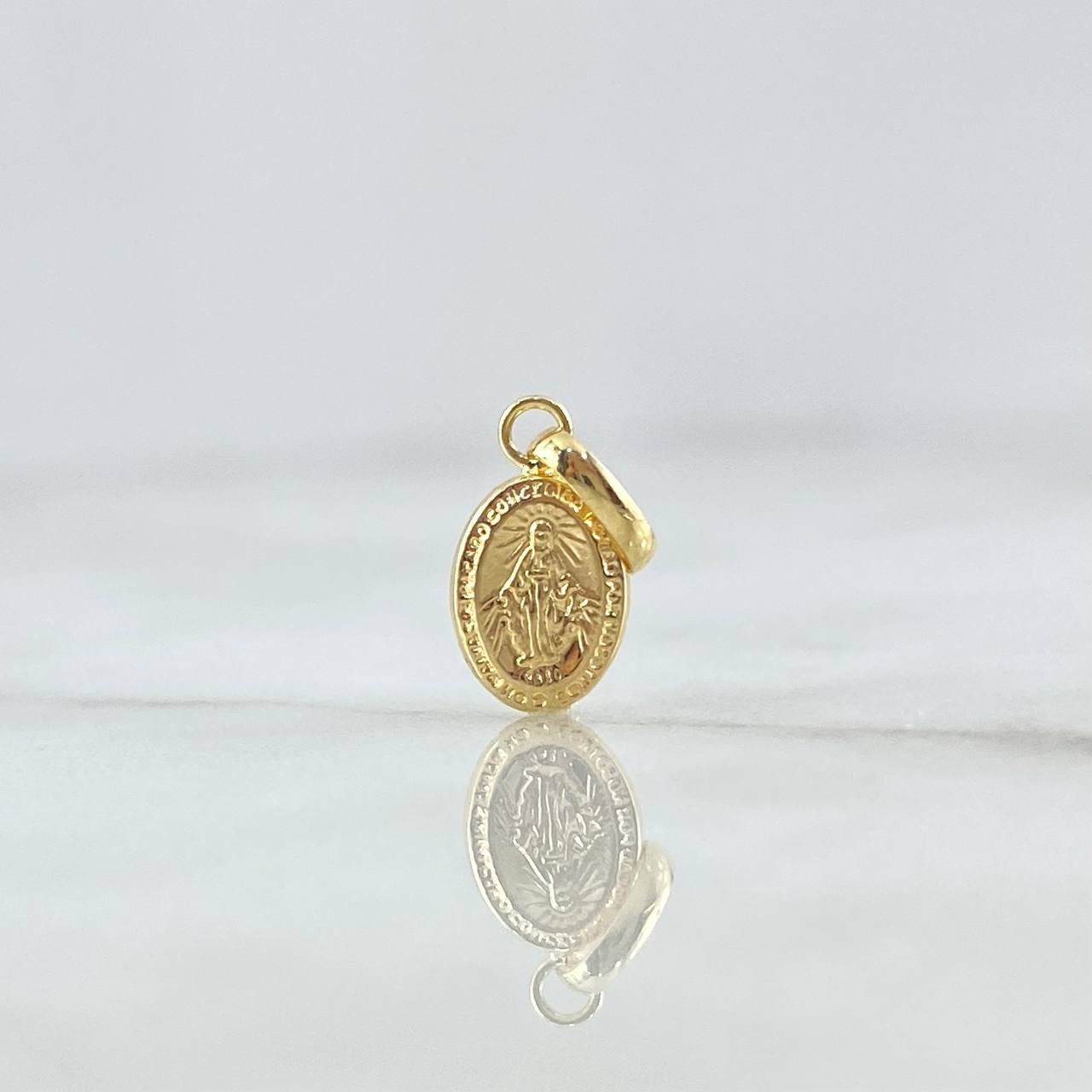 Pendant Milagrosa Virgin 0.3gr / 1.5cm / 18K Yellow Gold