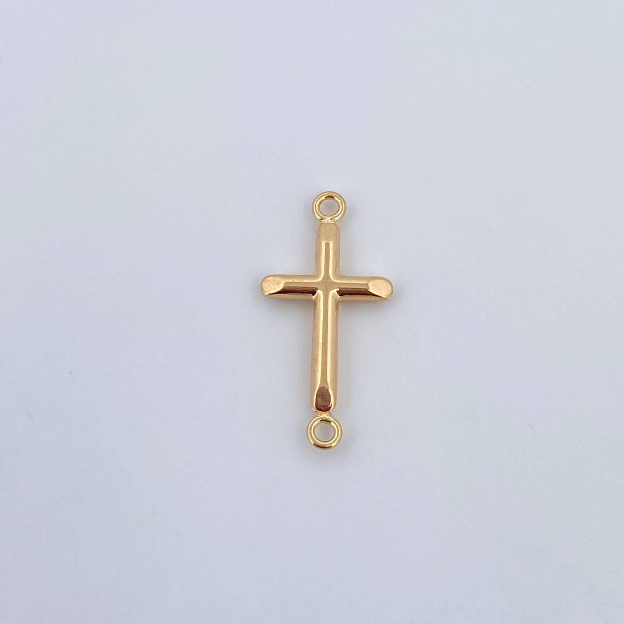 Charm Cross 0.5gr / 2.5cm / Die-cut Yellow Gold 18K &