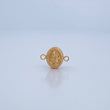 Herraje Virgen Del Carmen 0.45gr / 1.4cm / Troquelado Oro Amarillo 18K &