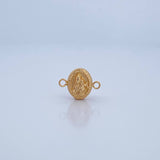 Herraje Virgen Del Carmen 0.45gr / 1.4cm / Troquelado Oro Amarillo 18K &