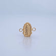Herraje Silueta Virgen Guadalupe 0.5gr / 1.4cm / Troquelado Oro Amarillo 18K &