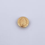 Charm Virgin Guadalupe 0.65gr / 1.3cm / Yellow Gold Drum 18K &