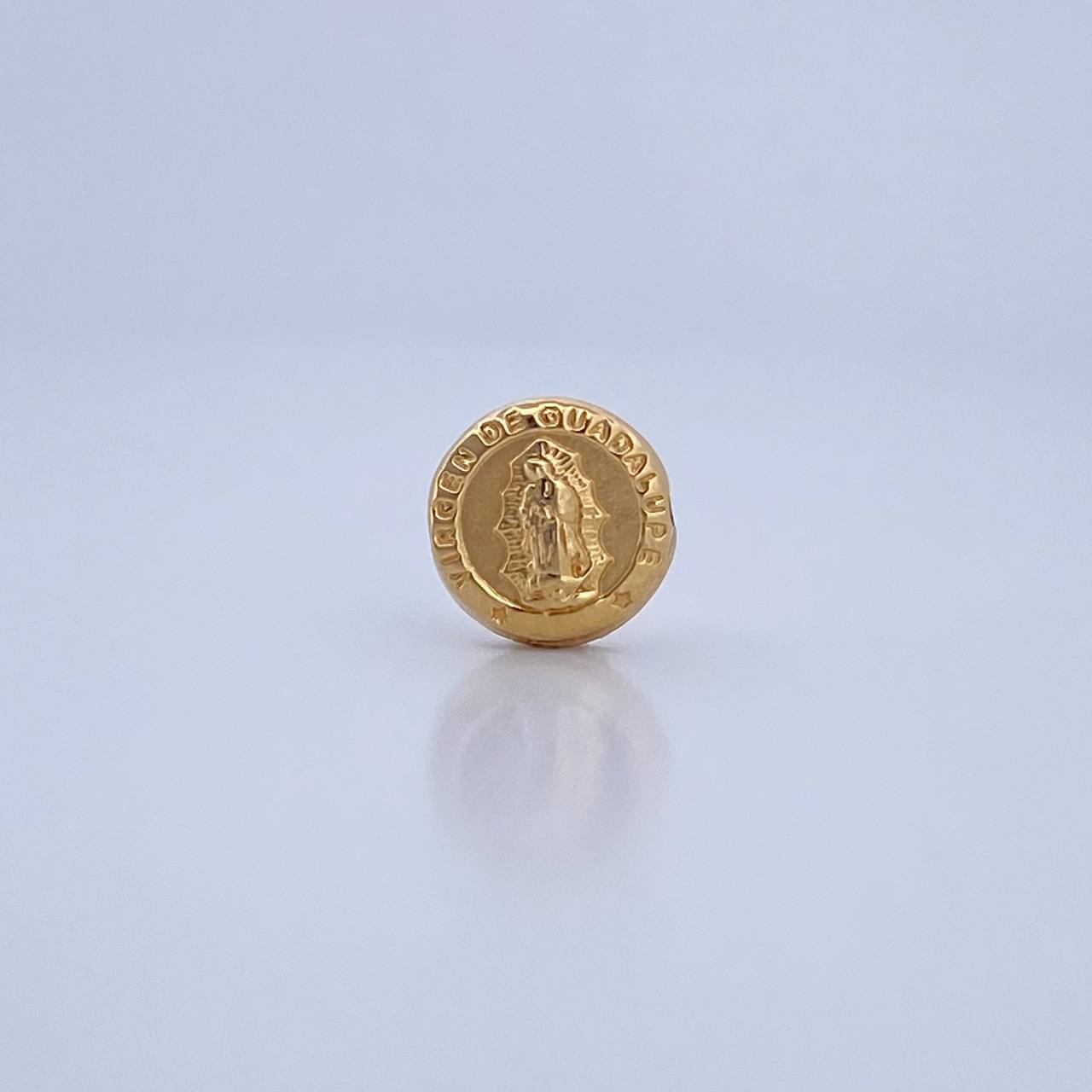 Charm Virgin Guadalupe 0.65gr / 1.3cm / Yellow Gold Drum 18K &