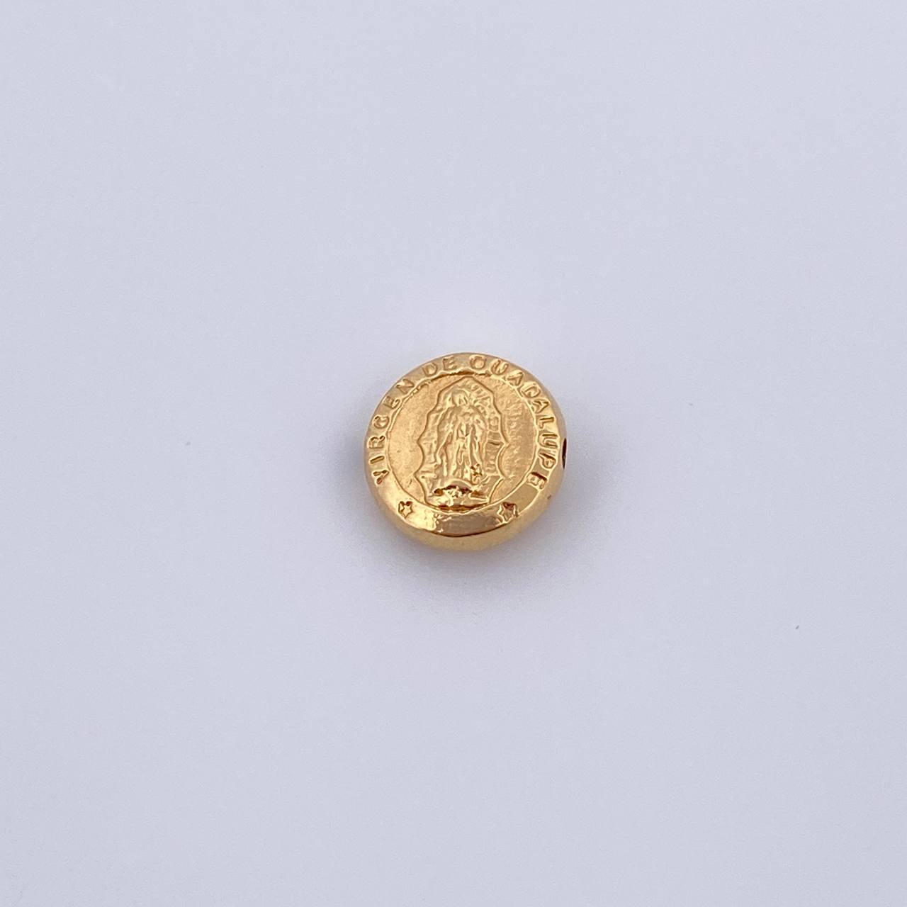 Charm Virgin Guadalupe 0.55gr / 1cm / Yellow Gold Drum 18K &