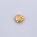 Charm Virgin Guadalupe 0.55gr / 1cm / Yellow Gold Drum 18K &