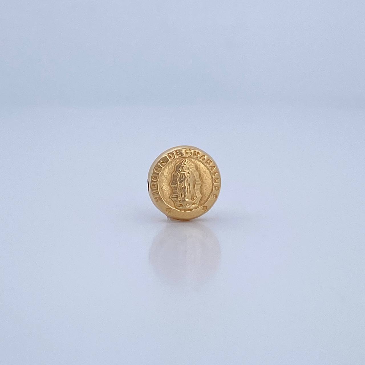 Charm Virgin Guadalupe 0.55gr / 1cm / Yellow Gold Drum 18K &