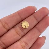 Miraculous Virgin Hardware 0.45gr / 0.8cm / Yellow Gold Drum 18K &