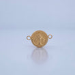 Herraje Virgen Milagrosa 0.85gr / 1.8cm / Troquelado Oro Amarillo 18K &