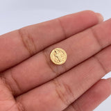 Charm San Benito 0.4gr / 0.8cm / Yellow Gold 18K Drum &