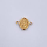 Charm San Miguel Arcangel 0.55gr / 1.5cm / Die-Cut Yellow Gold 18K &