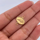 Charm San Miguel Arcangel 0.55gr / 1.5cm / Die-Cut Yellow Gold 18K &
