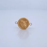 Herraje San Miguel Arcangel 0.8gr / 1.7cm / Troquelado Oro Amarillo 18K &