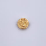 Charm San Miguel Arcangel 0.55gr / 1cm / Yellow Gold Drum 18K &