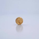 Charm San Miguel Arcangel 0.55gr / 1cm / Yellow Gold Drum 18K &