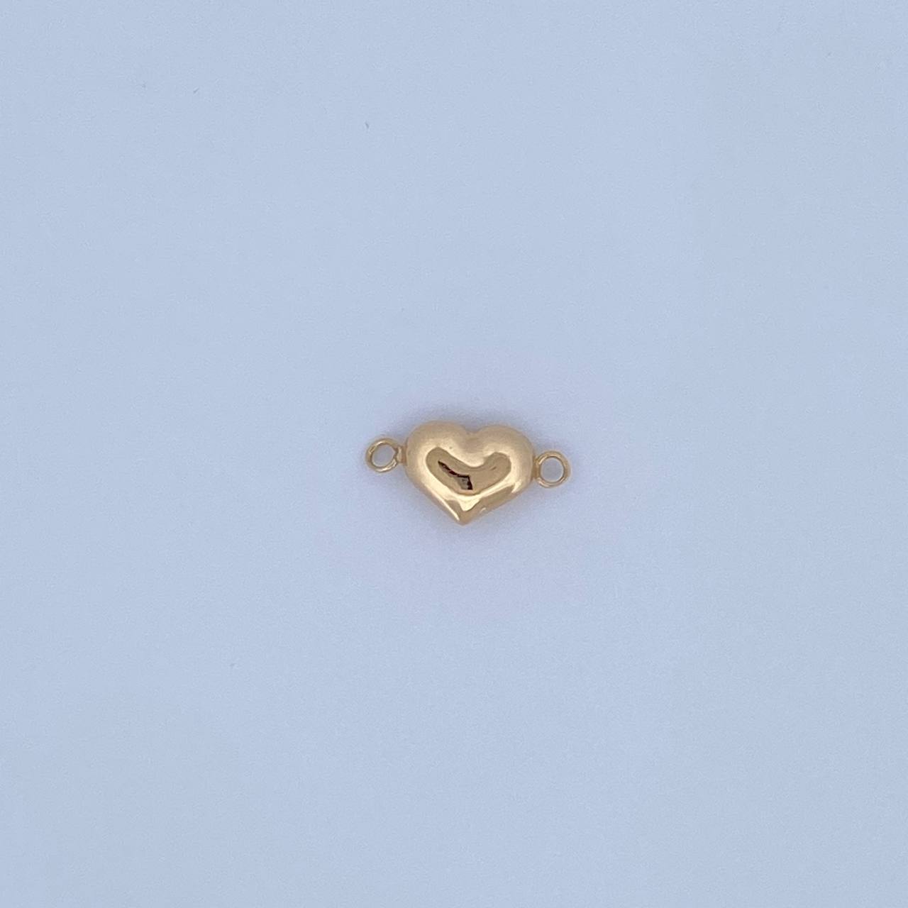 Charm Heart 0.45gr / 1.5cm / Blown Yellow Gold 18K &